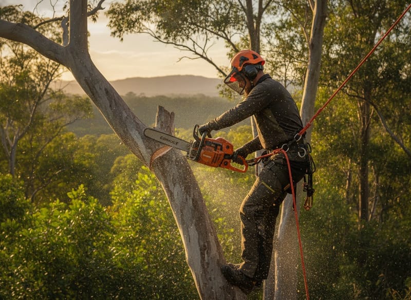 Tree Lopping performed by Rockhampton Arborist in the Rockhampton